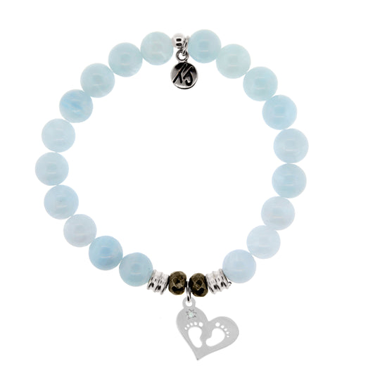 T. Jazelle Blue Aquamarine Gemstone Bracelets