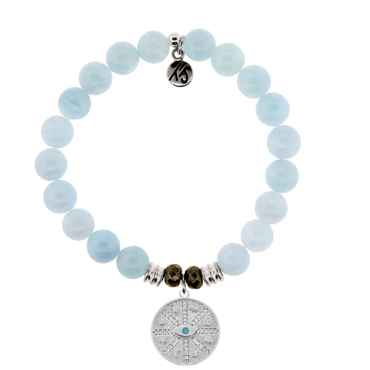 T. Jazelle Blue Aquamarine Gemstone Bracelets