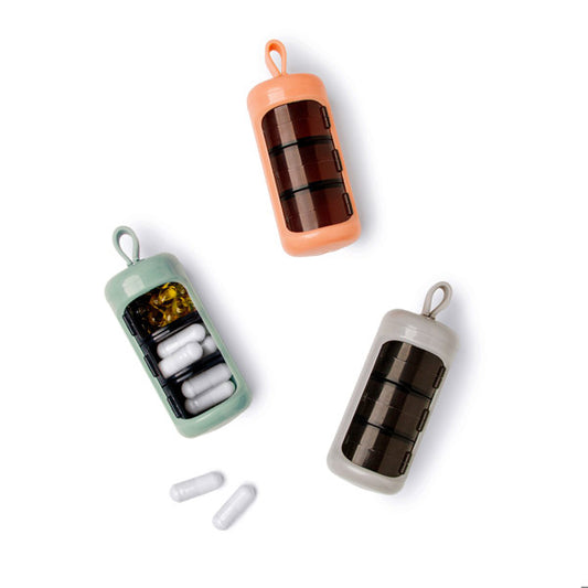 DM Merchandising ENRPP En Route Care Capsule Pill & Vitamin Case