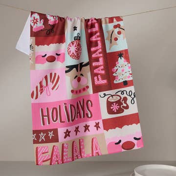 Geometry Christmas Kitchen Towels - 2026