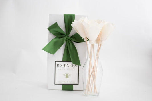 B's Knees Classic Natural Reed Diffuser -Fraser Fir and Balsam