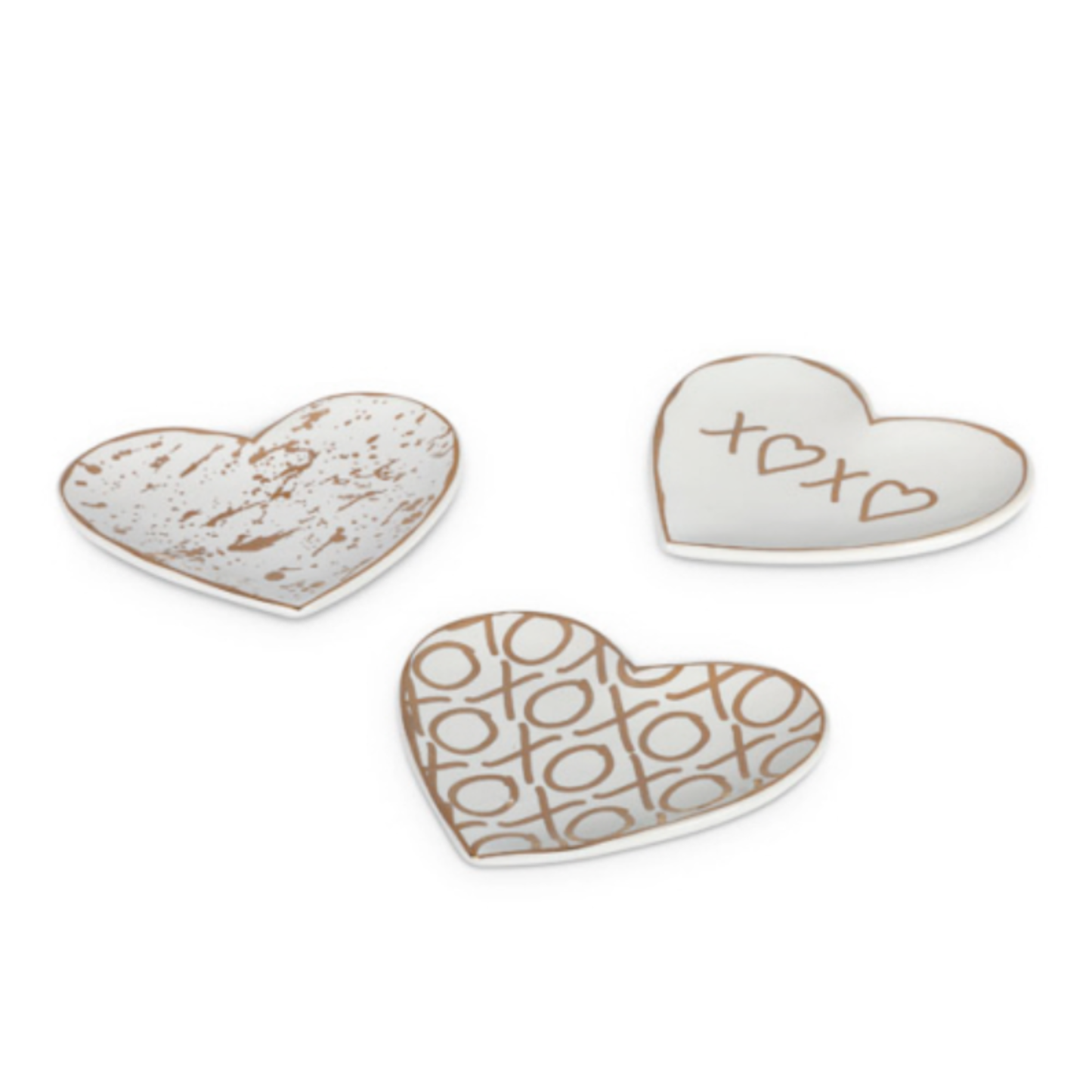 Gerson 94939 Ceramic Heart Dish