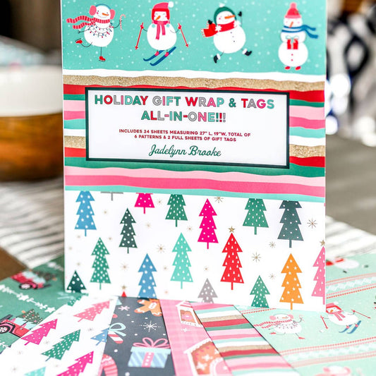 Jadelynn Brooke Holiday Christmas Gift Wrap Book