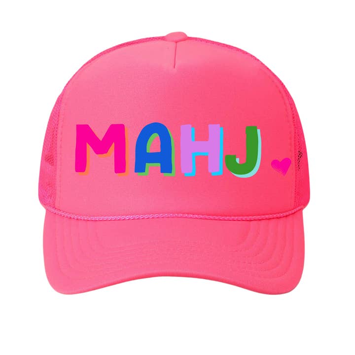 Aspen Lane hmahjP Mahj Truck Hat - Pink