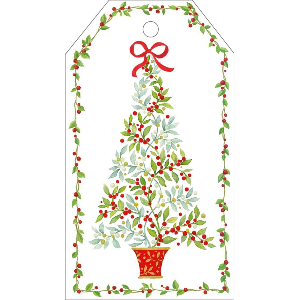 Caspari Hanging Gift Tags - Set of 4
