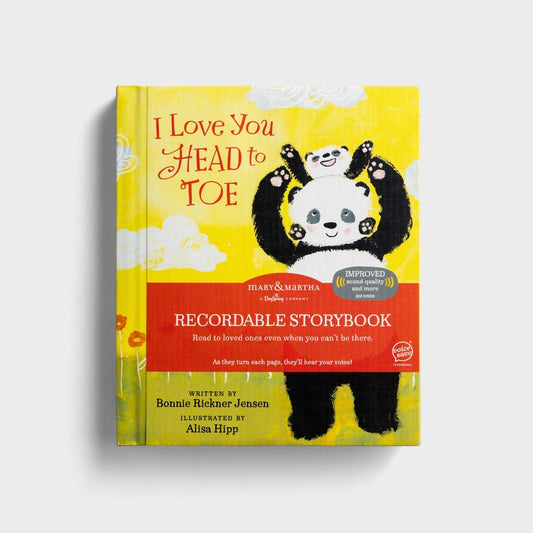 Dayspring J7057 I Love You Head to Toe Recordable Storybook