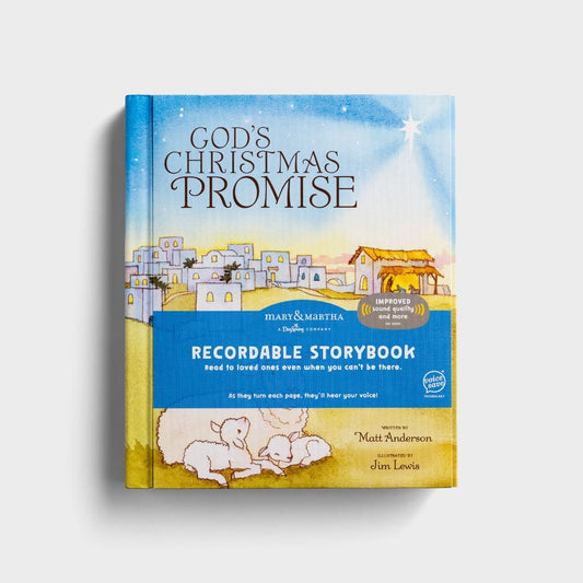 Dayspring J9485 God's Christmas Promise Recordable Storybook