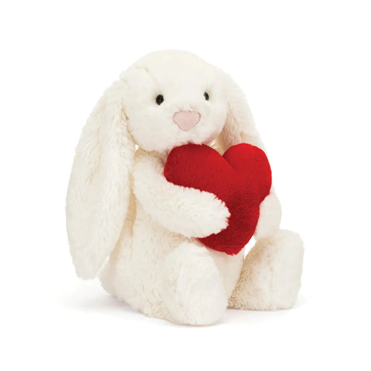 Jellycat BB3LOVE Bashful Red Love Heart Bunny