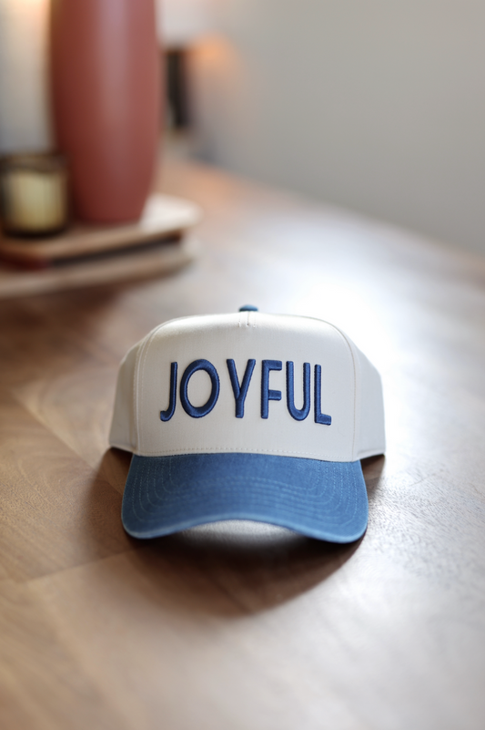 Jadelynn Brooke Joyful 3D Embroidery Trucker Hat