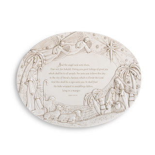 Demdaco 2020180008 Nativity Serving Platter