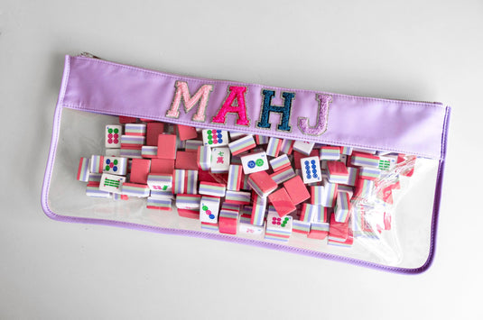 Oh My Mahjong Lilac Mahj Bag