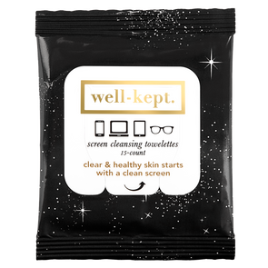 Well-Kept Screen Cleansing Towelettes - 15 Count