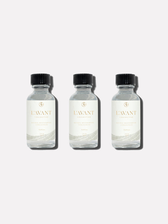 L'avant Collective MPC-002 Multipurpose Concentrate Refill Pack of 3 Fresh Linen