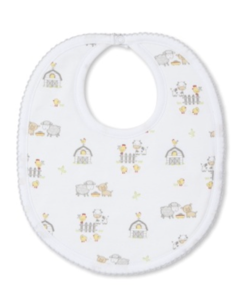 Kissy Kissy KN310352O Farmyard Frolic Bib