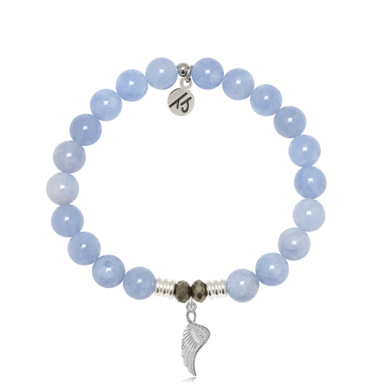 T. Jazelle Sky Blue Jade Gemstone Bracelets