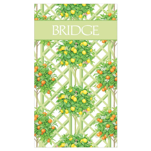 Caspari Bridge Score Pad