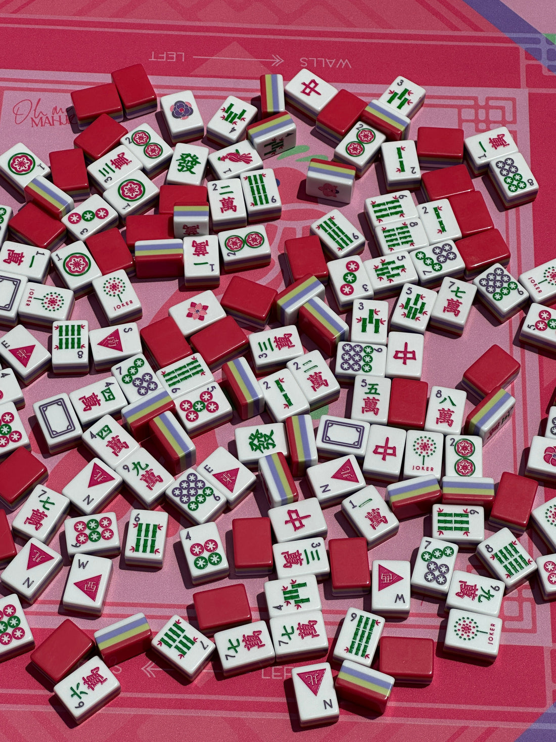 Oh My Mahjong Spring Mahjong Tiles