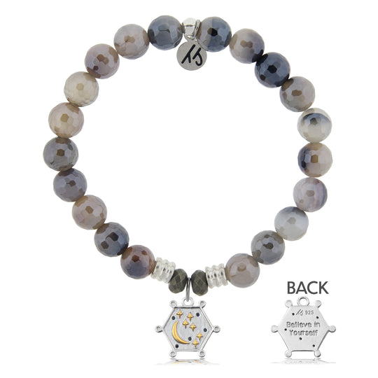 T. Jazelle Storm Agate Gemstone Bracelets