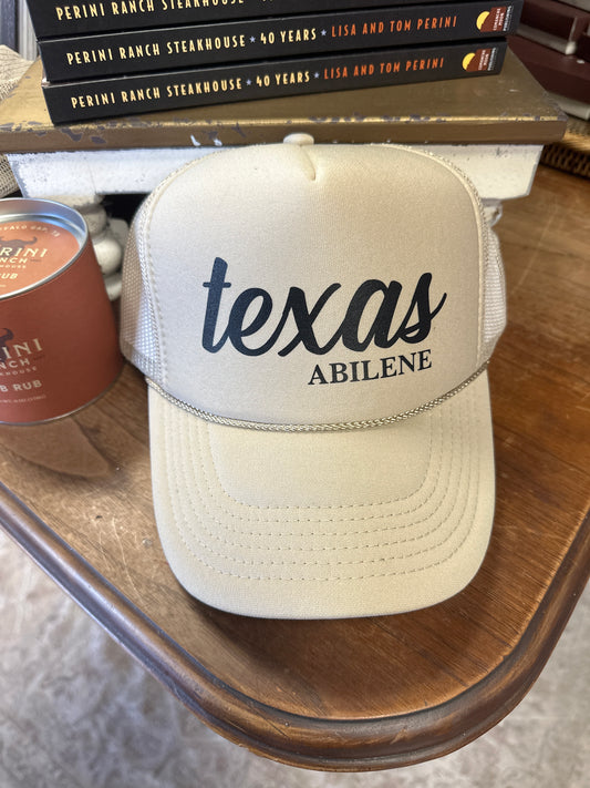 Jadelynn Brooke Tan Trucker Hat - Abilene, Texas