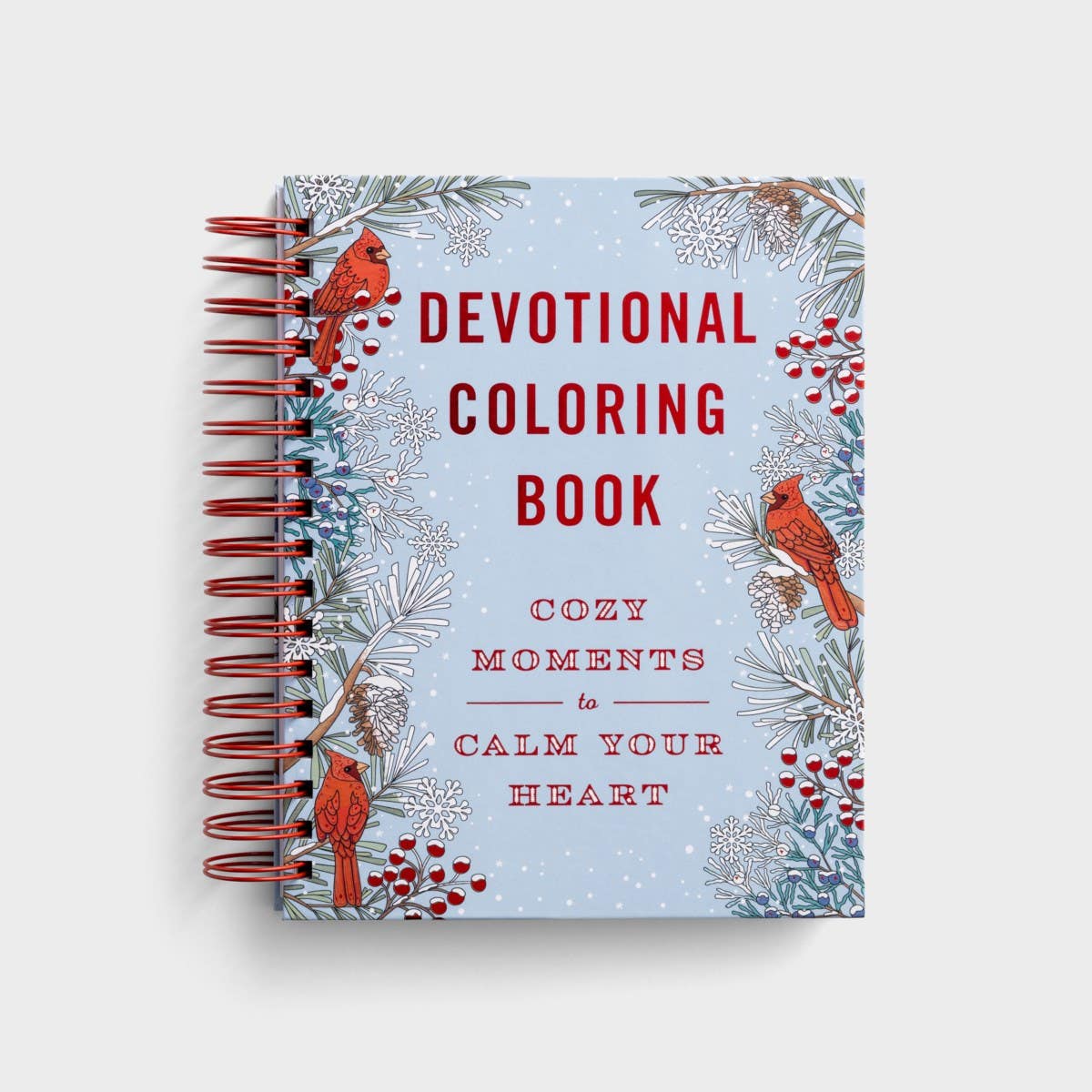 DaySpring U1225  Devotional Coloring Book -Cozy Moments to Calm Your Heart