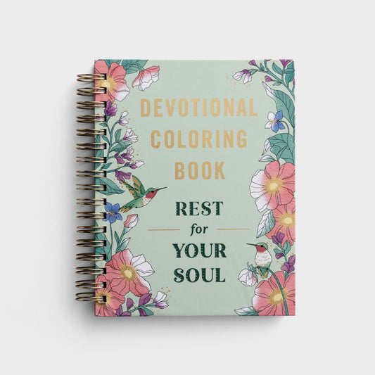 DaySpring U2297 Devotional Coloring Book - Rest For Your Soul