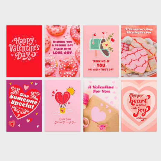Dayspring U3173 Valentine's Day Cards - 8 Designs