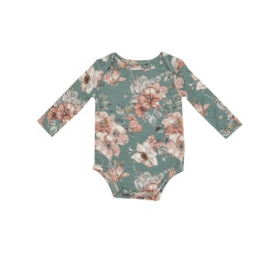 Angel Dear 147F3WOR Woodrose Bodysuit - Green