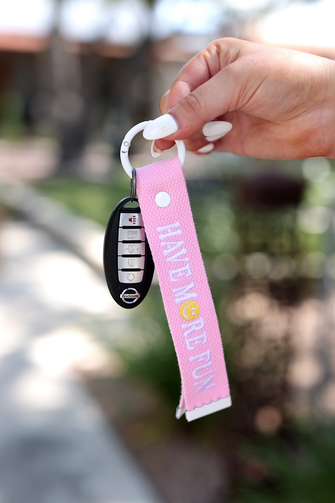 Jadelynn Brooke Woven Keychain