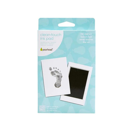 Pearhead 00007 Clean-Touch Print Pad -Black - Baby
