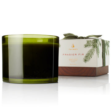 Thymes Frasier Fir Poured Candle, 3-wick