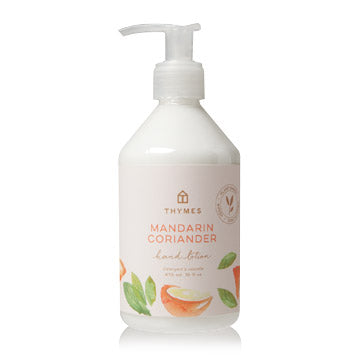 Thymes Mandarin Coriander 0730280100 Hand Lotion 9 oz
