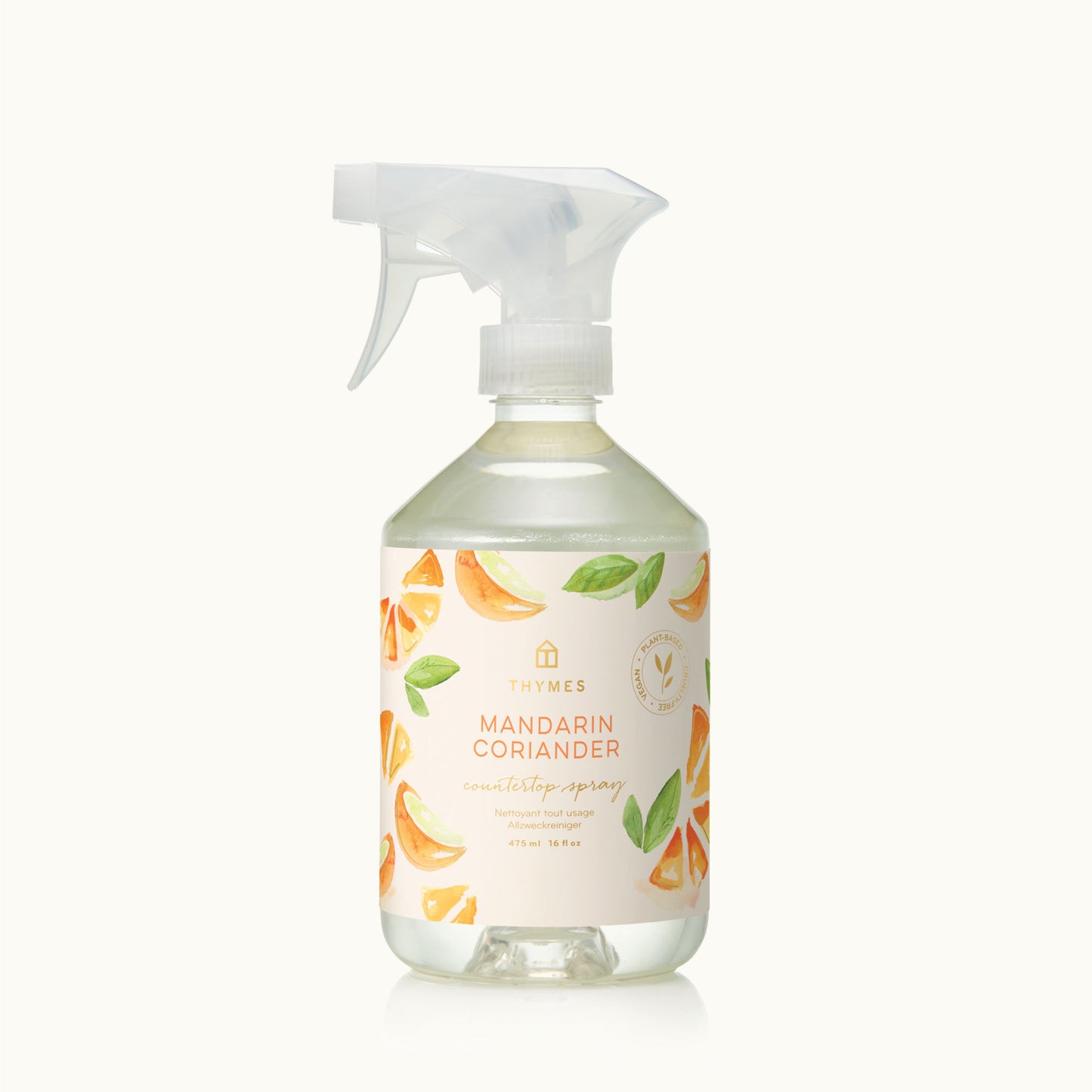 Thymes 0730740100 Mandarin Coriander Countertop spray 16.5 oz