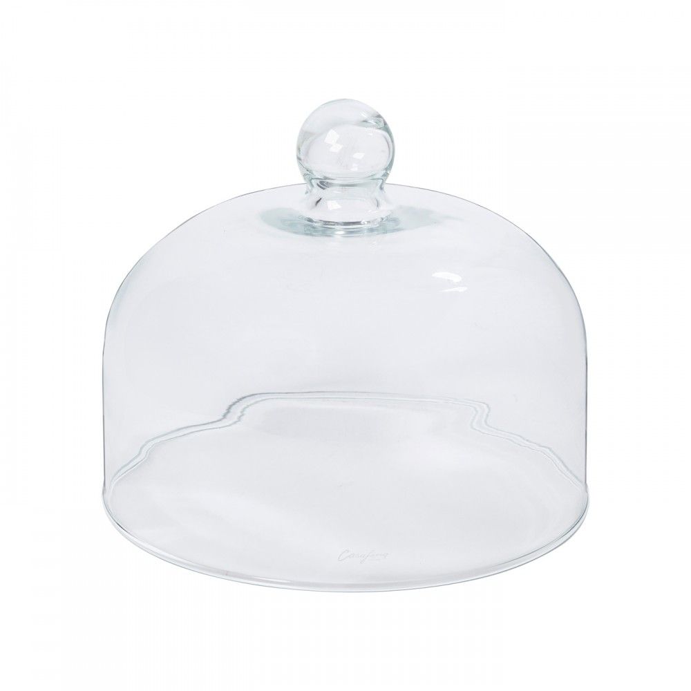 Casafina V10223-CLR Glass Dome 25 cm (10.75")