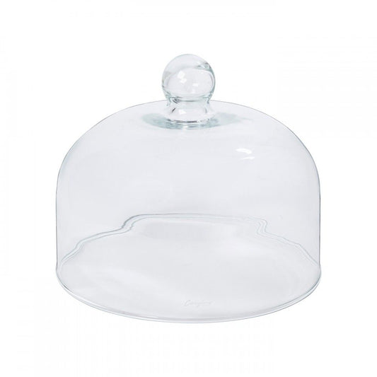 Casafina V10223-CLR Glass Dome 25 cm (10.75")