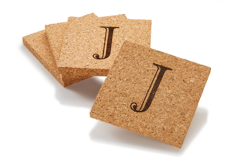 Gum Creek Set of 4 Cork Coasters
