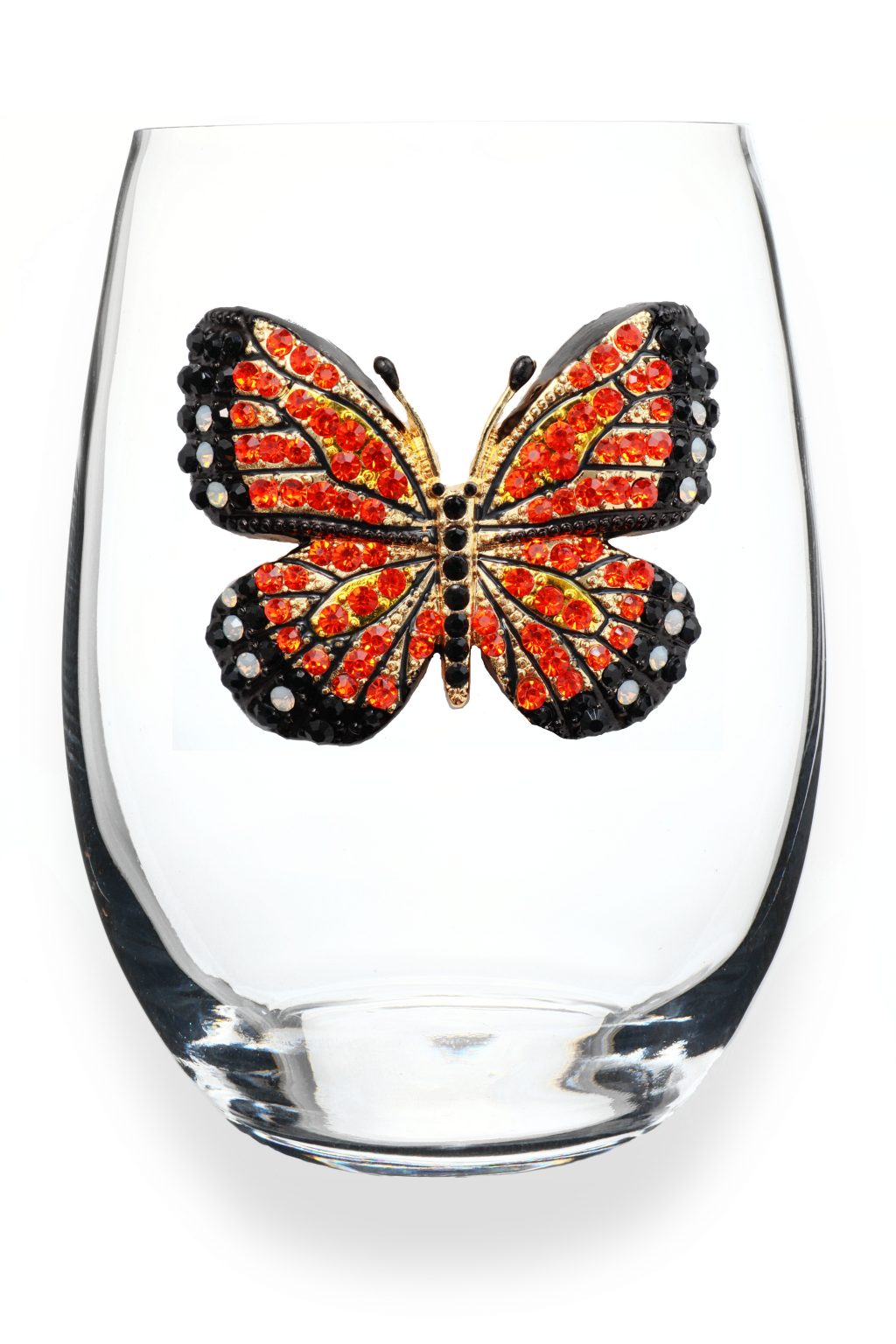 The Queens' Jewels Stemless Wine Glass