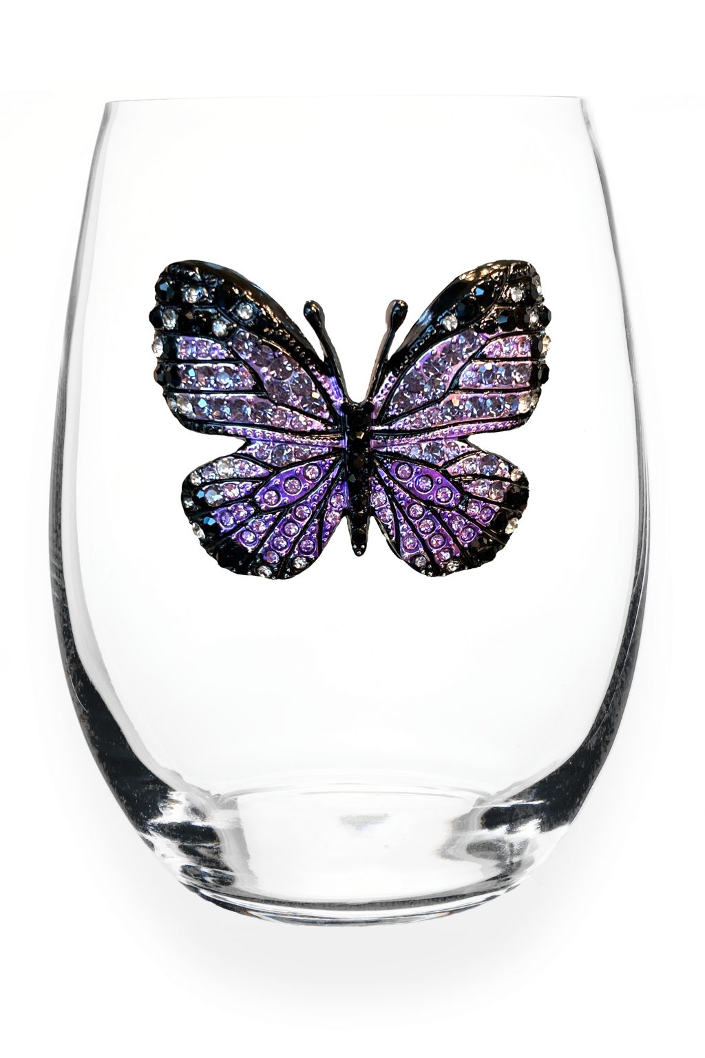 The Queens' Jewels Stemless Wine Glass