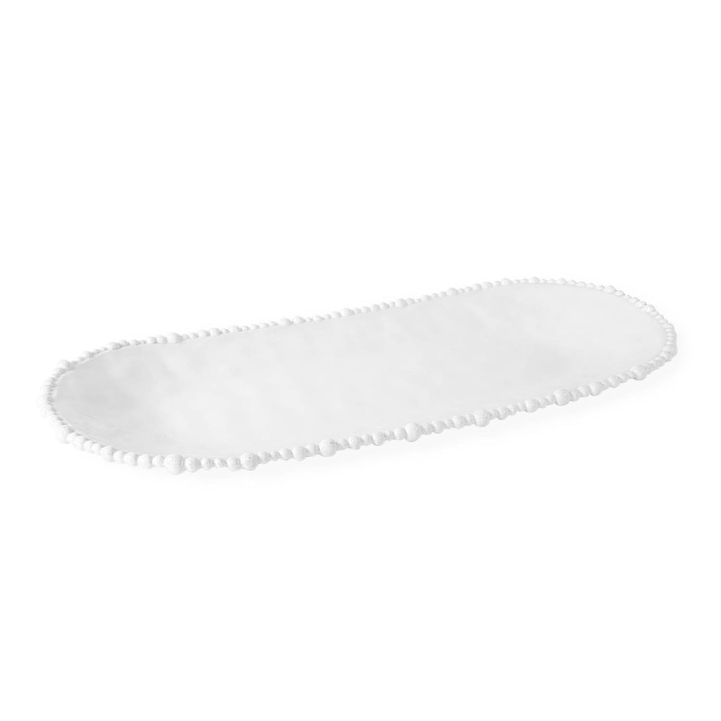 Beatriz Ball 2421 VIDA Alegria Oval Tray Large White