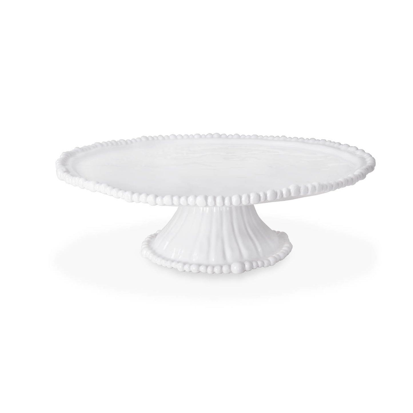 Beatriz Ball 2423 VIDA Alegria Pedestal Cake Plate White