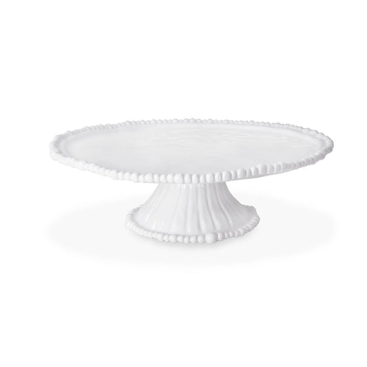 Beatriz Ball 2423 VIDA Alegria Pedestal Cake Plate White