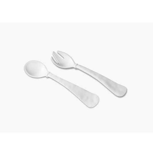 Beatriz Ball 2484 VIDA Nube Salad Servers Lg.  White