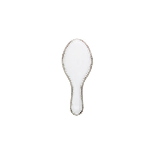 Le Cadeaux 287RUAW Rustica Antique White Spoon Rest