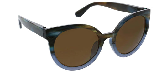 Peepers 3044R Montauk Reading Sun - Multi Horn/Blue