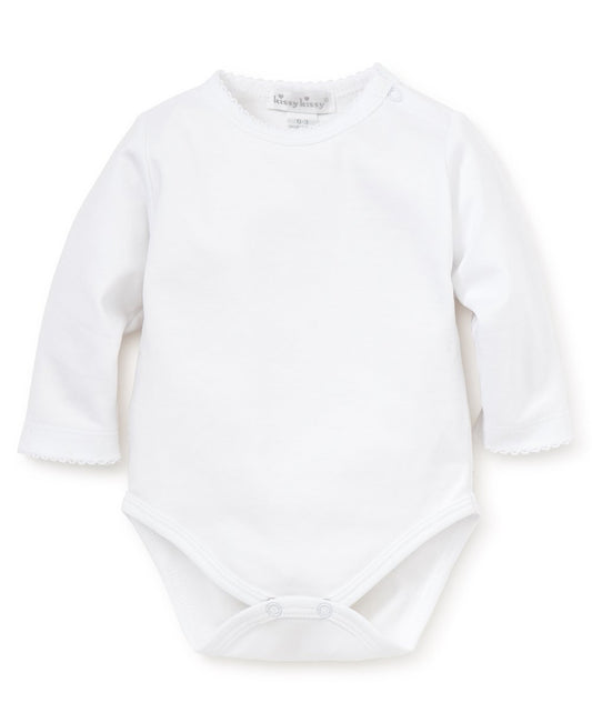 Kissy Kissy Basic L/S Body - White