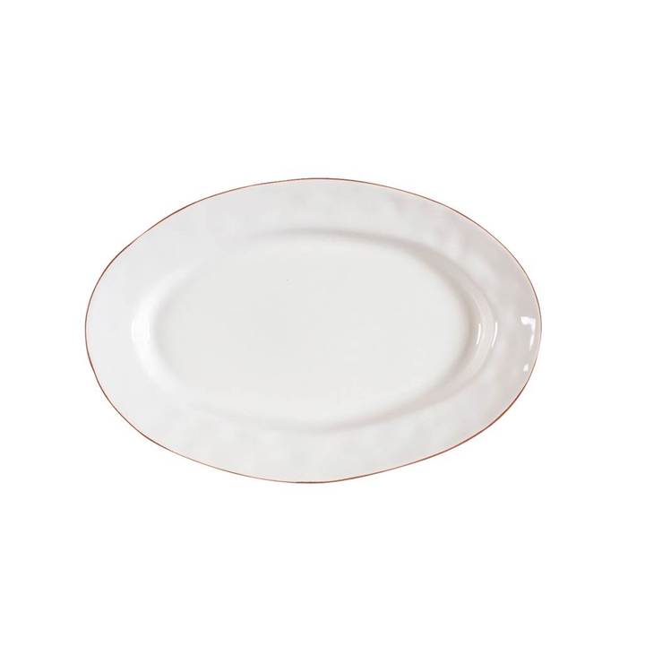 Skyros Designs 3527WH Cantaria Small Oval Platter - White