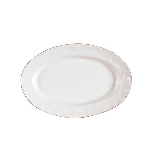 Skyros Designs 3527WH Cantaria Small Oval Platter - White