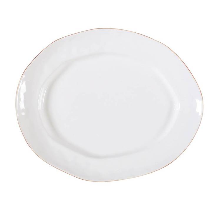 Skyros Designs 3528WH Cantaria Large Oval Platter - White