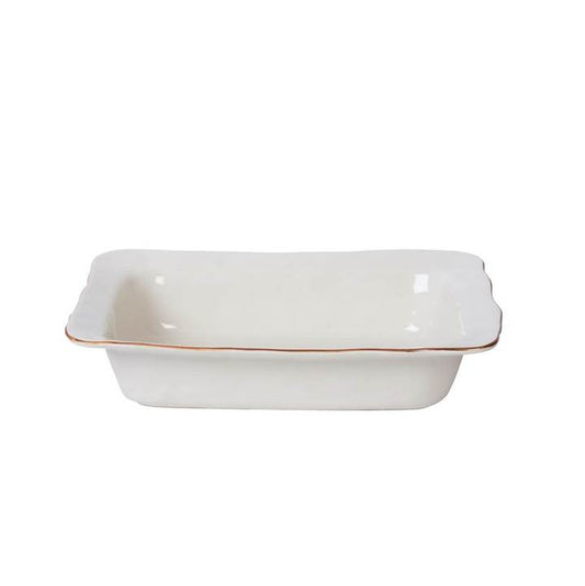 Skyros Designs 3535WH Cantaria Medium Rectangular Baker - White