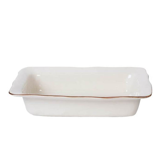 Skyros Designs 3536WH Cantaria Large Rectangular Baker - White