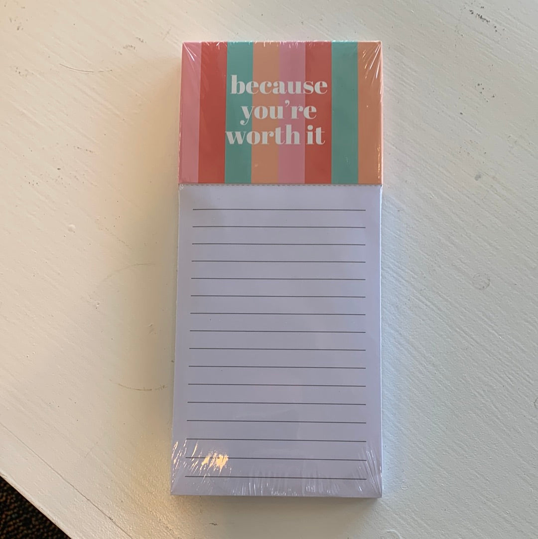 Mary Square Magnetic Notepad